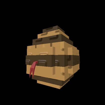 Snake Egg from Desert