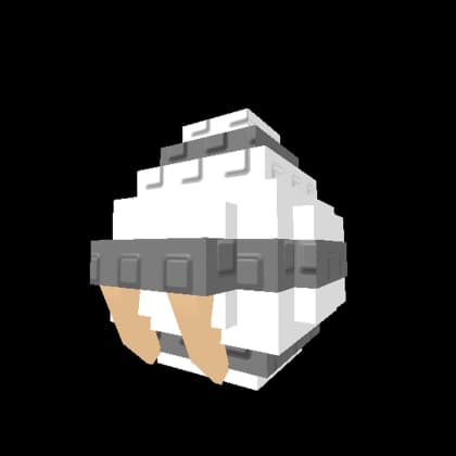 Sabertooth Tiger Egg from Snow